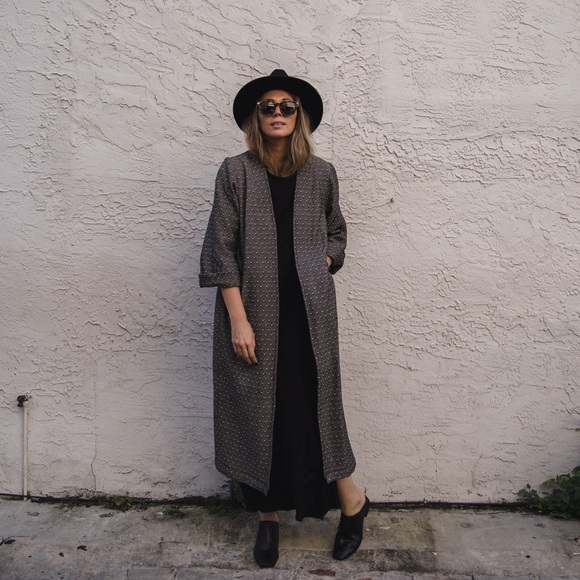 The Odells Jackets & Blazers - Elegant Gray Trench Coat for Women